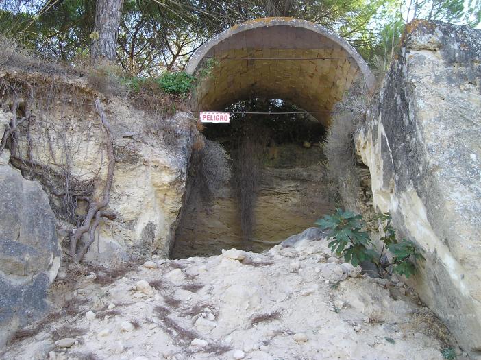 Cueva D-5. Fotografía de José A. Aparicio Florido.